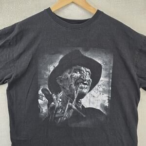 Vintage Freddie Krueger Shirt Mens XL Nightmare On Elm Street Horror Movie